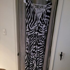 Jennifer Lopez animal print dress